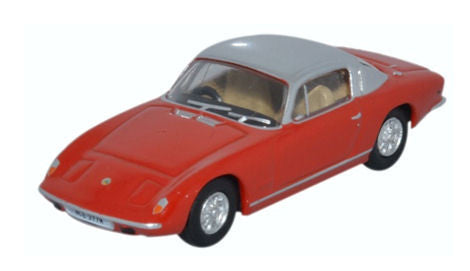 Lotus Elan Plus2 Red/Silver   76LE003   1:76 Scale,OO Gauge