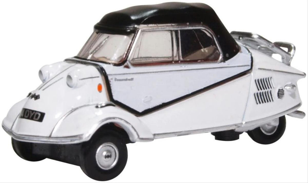 Messerschmitt Bubble Car Polar White   76MBC005   1:76 Scale,OO Gauge