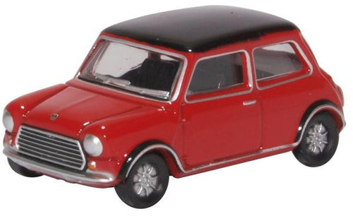 Mini Cooper MkII Tartan Red/Black   76MCS003   1:76 Scale,OO Gauge