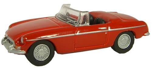 MGB Tartan Red   76MGB001   1:76 Scale,OO Gauge