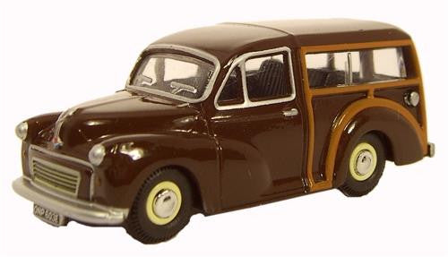 Morris Minor Traveller 1967 Maroon   76MMT003   1:76 Scale,OO Gauge