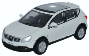 Nissan Qashqai White   76NQ004   1:76 Scale,OO Gauge