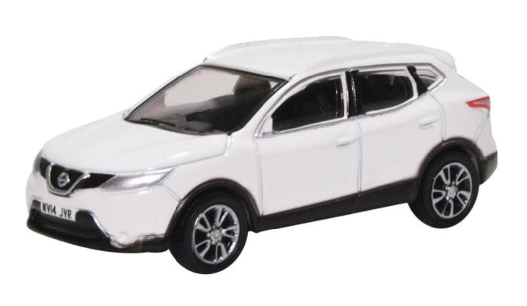 Nissan Qashqai J11 Storm White   76NQ2001   1:76 Scale,OO Gauge