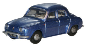 Renault Dauphine Metallic Blue   76RD003   1:76 Scale,OO Gauge