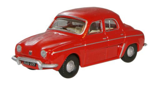 Renault Dauphine Red   76RD004   1:76 Scale,OO Gauge