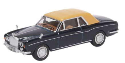 Rolls Royce Corniche Convertible Indigo Blue   76RRC001   1:76 Scale,OO Gauge