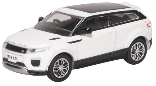 Range Rover Evoque 2016 Coupe (Facelift) Fuji White   76RRE002   1:76 Scale,OO Gauge