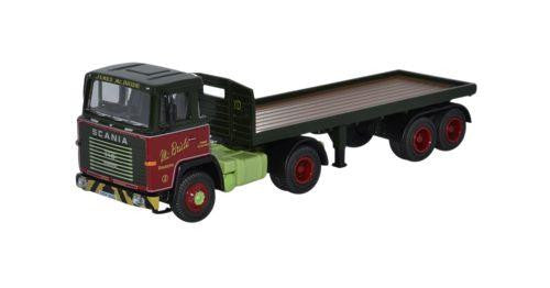 Scania 110 Flatbed Trailer James McBride   76SC110003   1:76 Scale,OO Gauge