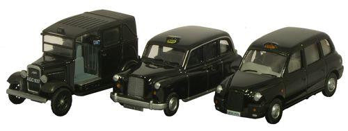 Taxi Set (3)   76SET09   1:76 Scale,OO Gauge