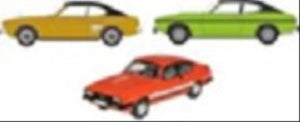 Ford Capri Set Mk1/Mk2/Mk3 (3)   76SET69   1:76 Scale,OO Gauge