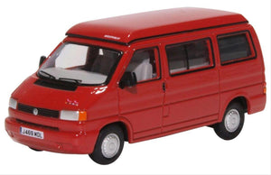 VW T4 Westfalia Camper Paprika Red   76T4001   1:76 Scale,OO Gauge