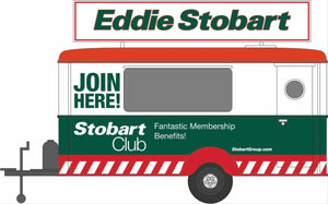 Mobile Trailer Eddie Stobart Fan Club   76TR017   1:76 Scale,OO Gauge