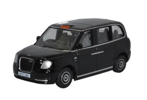 TX5 LEVC Electric Taxi Black   76TX5001   1:76 Scale,OO Gauge