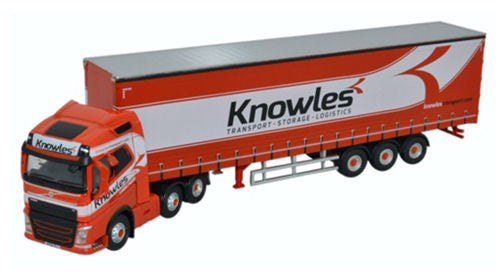 Volvo FH4 (G) Curtainside Knowles   76VOL4003   1:76 Scale,OO Gauge