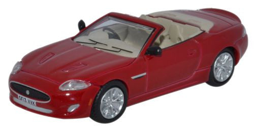 Jaguar XK Convertible Italian Racing Red   76XK004   1:76 Scale,OO Gauge