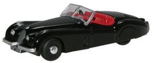 Jaguar XK120 Black   76XK120005   1:76 Scale,OO Gauge