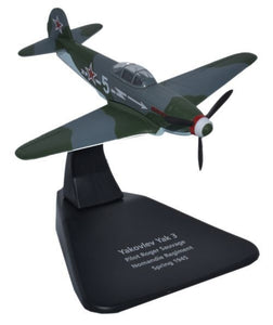 Yak 3 Normandie Regiment 1945   AC054   1:72 Scale