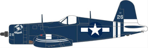 Vought F4U-1D Corsair VMF-512 USMC USS Gilbert Islands   AC104   1:72 Scale