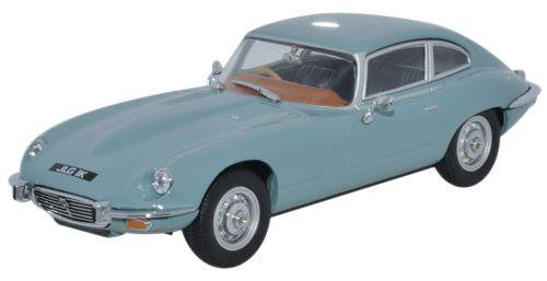 Jaguar V12 E Type Light Blue   JAGV12001   1:43 Scale