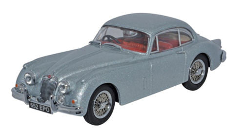 Jaguar XK150 Fixed Head Coupe Mist Grey   JAGXK150007   1:43 Scale