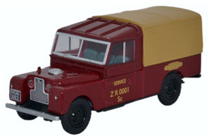 Land Rover Series I 109'' Canvas British Railways   LAN1109009   1:43 Scale