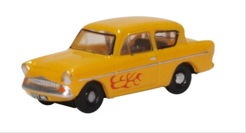 Ford Anglia Yellow (Vyv)   N105008   1:148 Scale