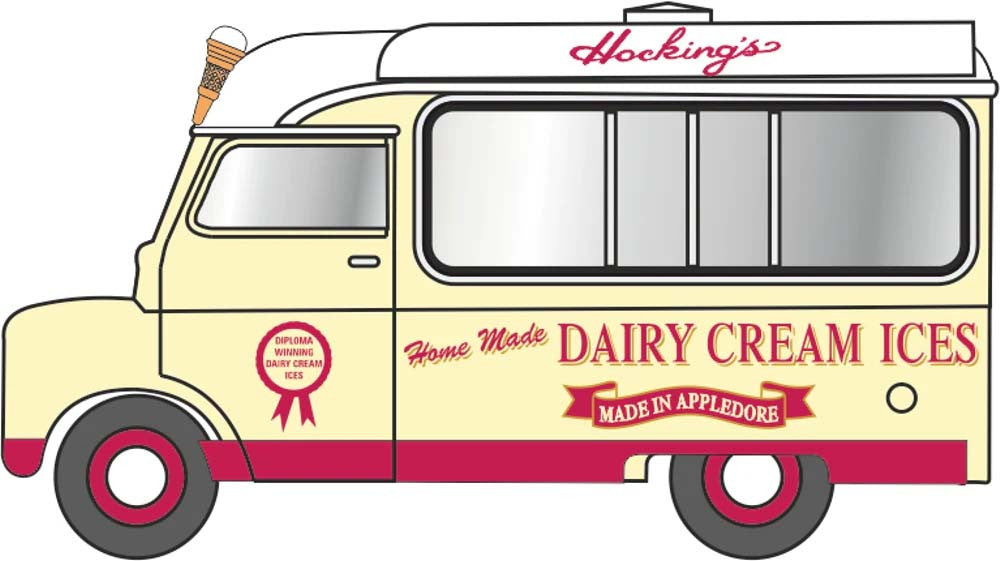 *Bedford CA Ice Cream Van Hockings