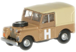 Land Rover Series I 88 Canvas Sand/Military"   NLAN188002   1:148 Scale