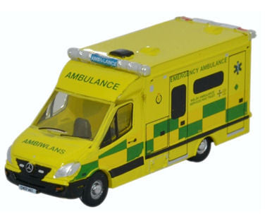 Mercedes Ambulance Wales   NMA001   1:148 Scale