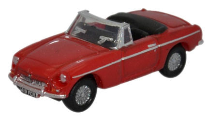 MGB Roadster Tartan Red   NMGB001   1:148 Scale