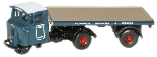 Scammell Mechanical Horse Flatbed Trailer Pickfords   NMH007   1:148 Scale