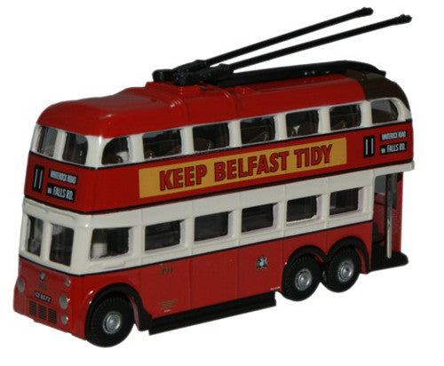 Q1 BUT Trolleybus Belfast   NQ1002   1:148 Scale