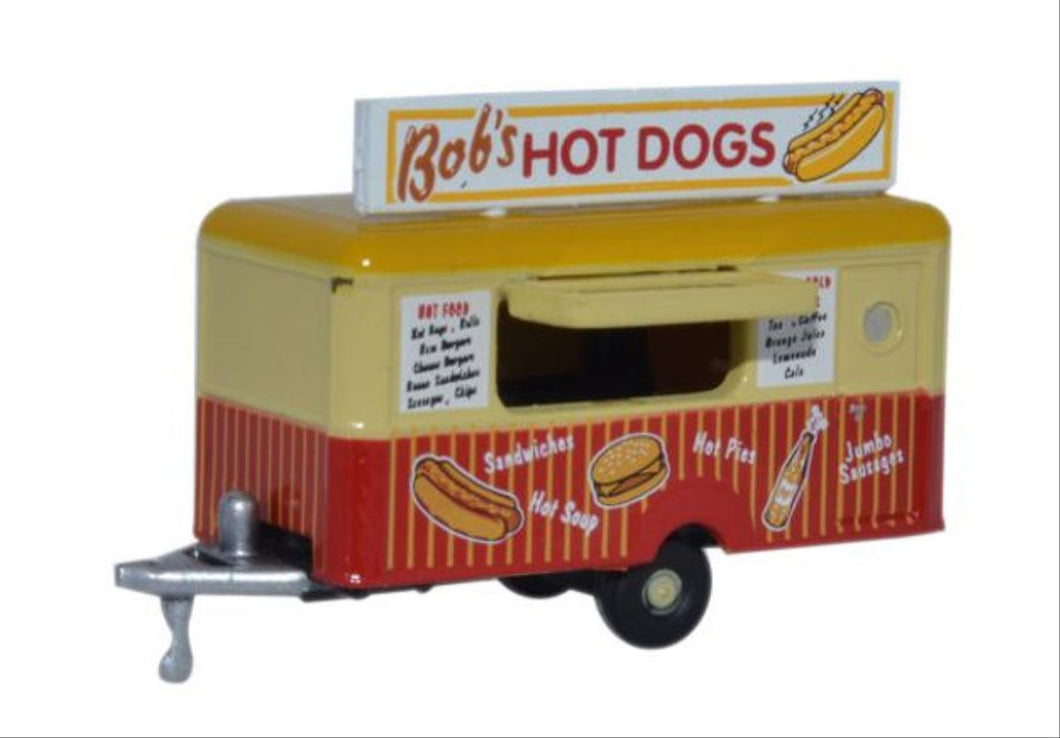 Mobile Trailer Bobs Hot Dogs   NTRAIL001   1:148 Scale