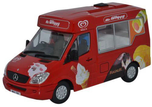 Whitby Mondial Mercedes Ice Cream Van Walls   WM001   1:43 Scale