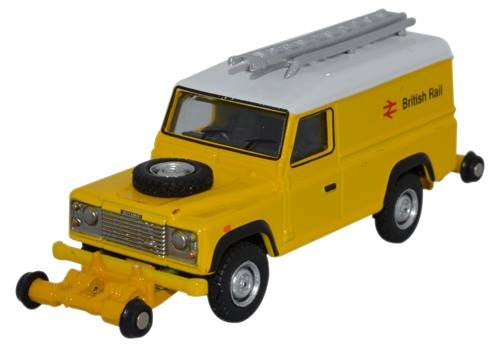 Rail Road Land Rover Defender British Rail   76R003B   1:76 Scale,OO Gauge,OO Gauge