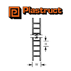 (KL-2P) Ladders 1:200 2pc