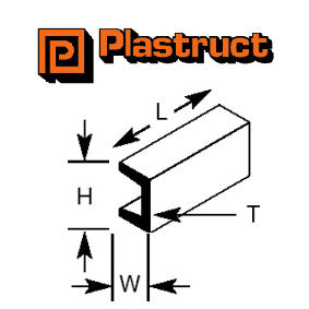 (UFS-2P) U Section 1.6x1.1mm 10pc