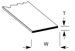 (SSS-101P) 0.3mm Styrene Sheet White 300x175mm 8pc