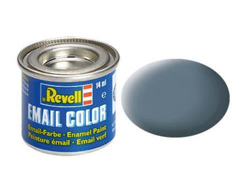 Enamel Paint 'Email' (14ml) Solid Matt Greyish Blue RAL7031