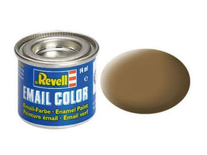 Enamel Paint 'Email' (14ml) Solid Matt Dark Earth RAF