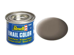 Enamel Paint 'Email' (14ml) Solid Matt Earth Brown RAL7006