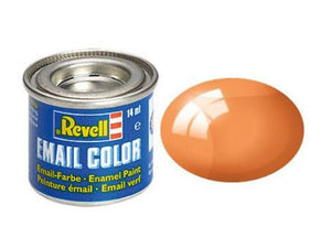 Enamel Paint 'Email' (14ml) Clear Orange