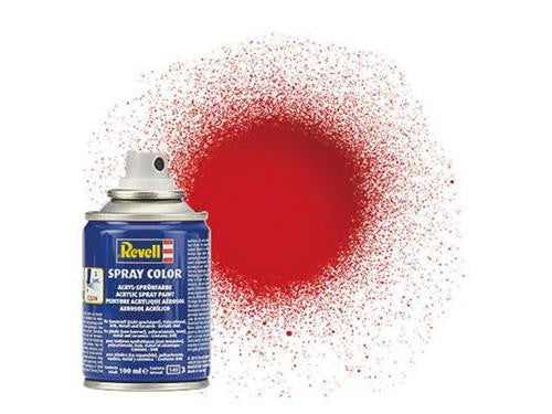 Spray Colour (100ml) Solid Gloss Fiery Red RAL3000