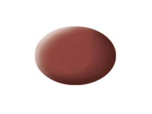 Acrylic Paint 'Aqua' (18ml) Solid Matt Reddy Brown RAL3009