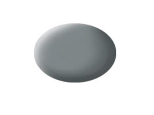 Acrylic Paint 'Aqua' (18ml) Solid Matt Medium Grey USAF