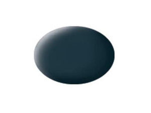 Acrylic Paint 'Aqua' (18ml) Solid Matt Granite Grey RAL7026