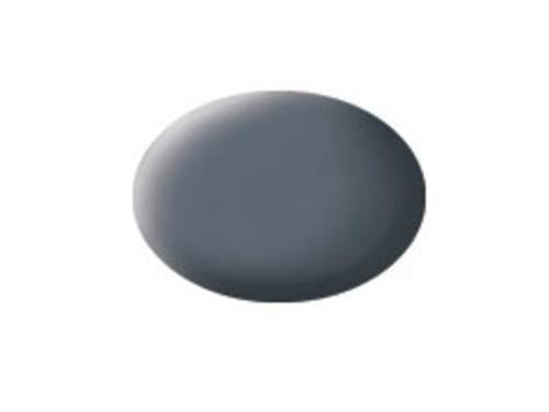 Acrylic Paint 'Aqua' (18ml) Solid Matt Dust Grey RAL7012