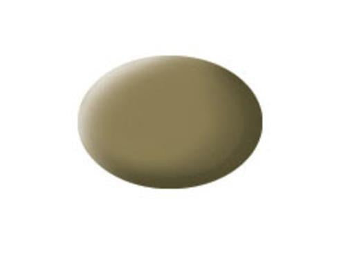 Acrylic Paint 'Aqua' (18ml) Solid Matt Olive Brown RAL7008