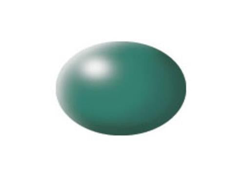 Acrylic Paint 'Aqua' (18ml) Solid Silk Matt Patina Green